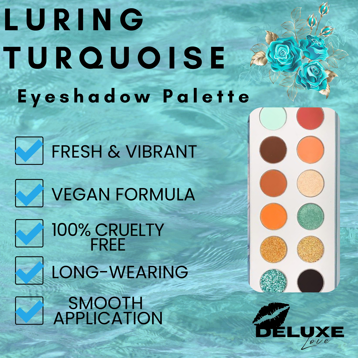 Luring Turquoise Eyeshadow Palette