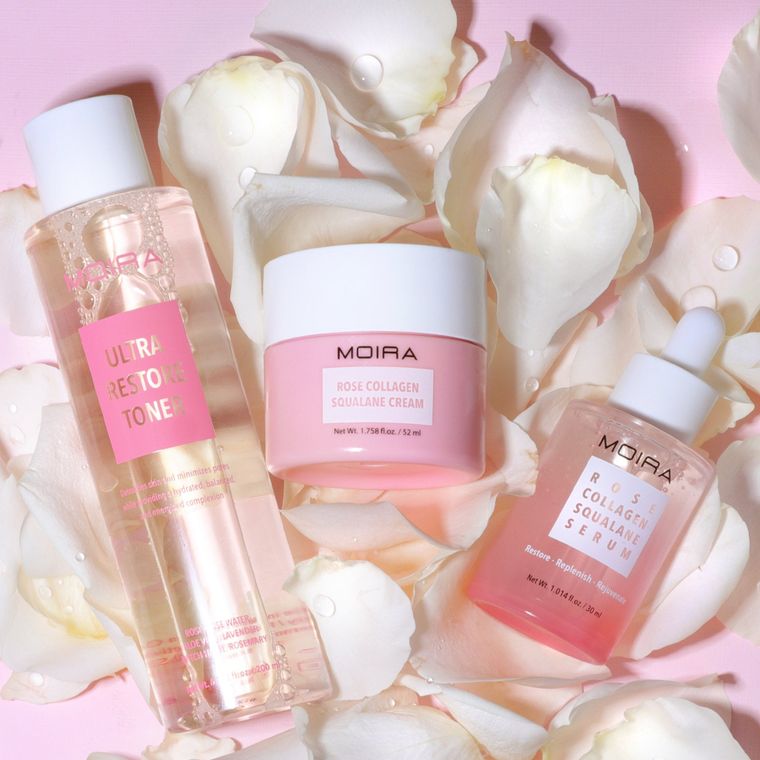 MOIRA Rose Collagen Skincare Bundle