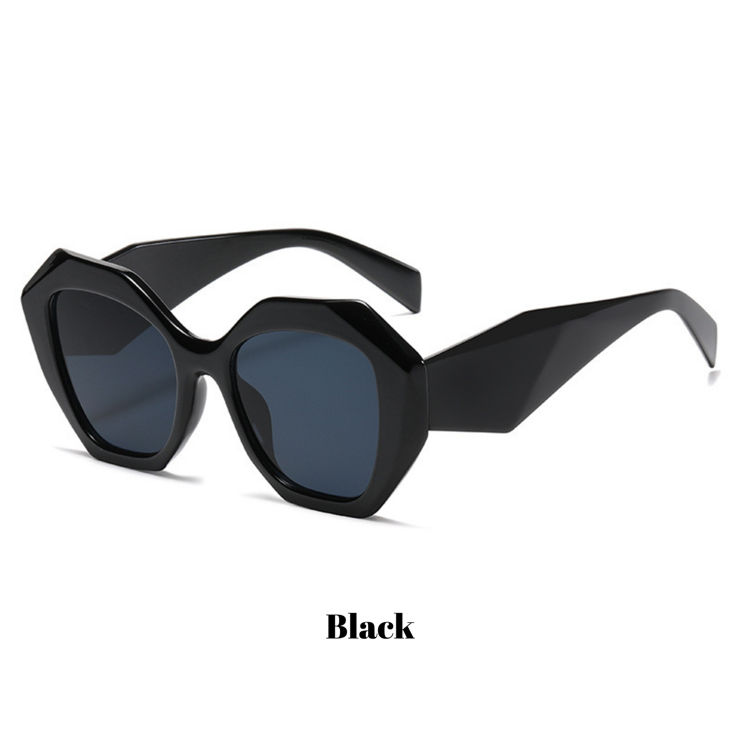 Stylish Retro Geometric Framed Sunglasses (Assorted Colors)